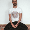 mandala mintás organikus pamut póló